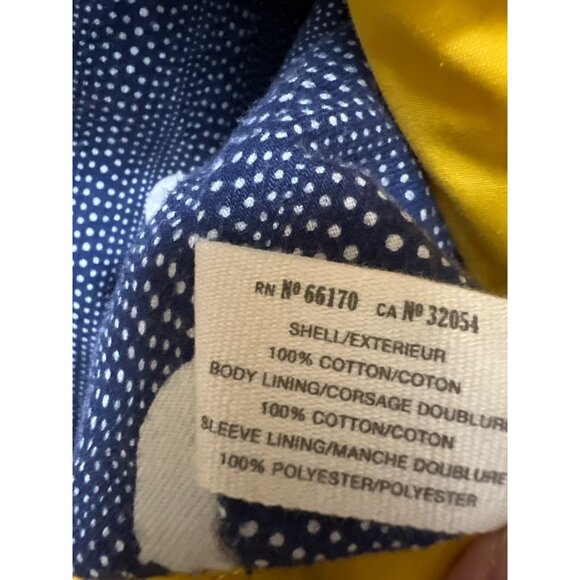 Anthropologie Daughters of the Liberation Yellow Hoodie Anorak Rain Jacket - Picture 6 of 8